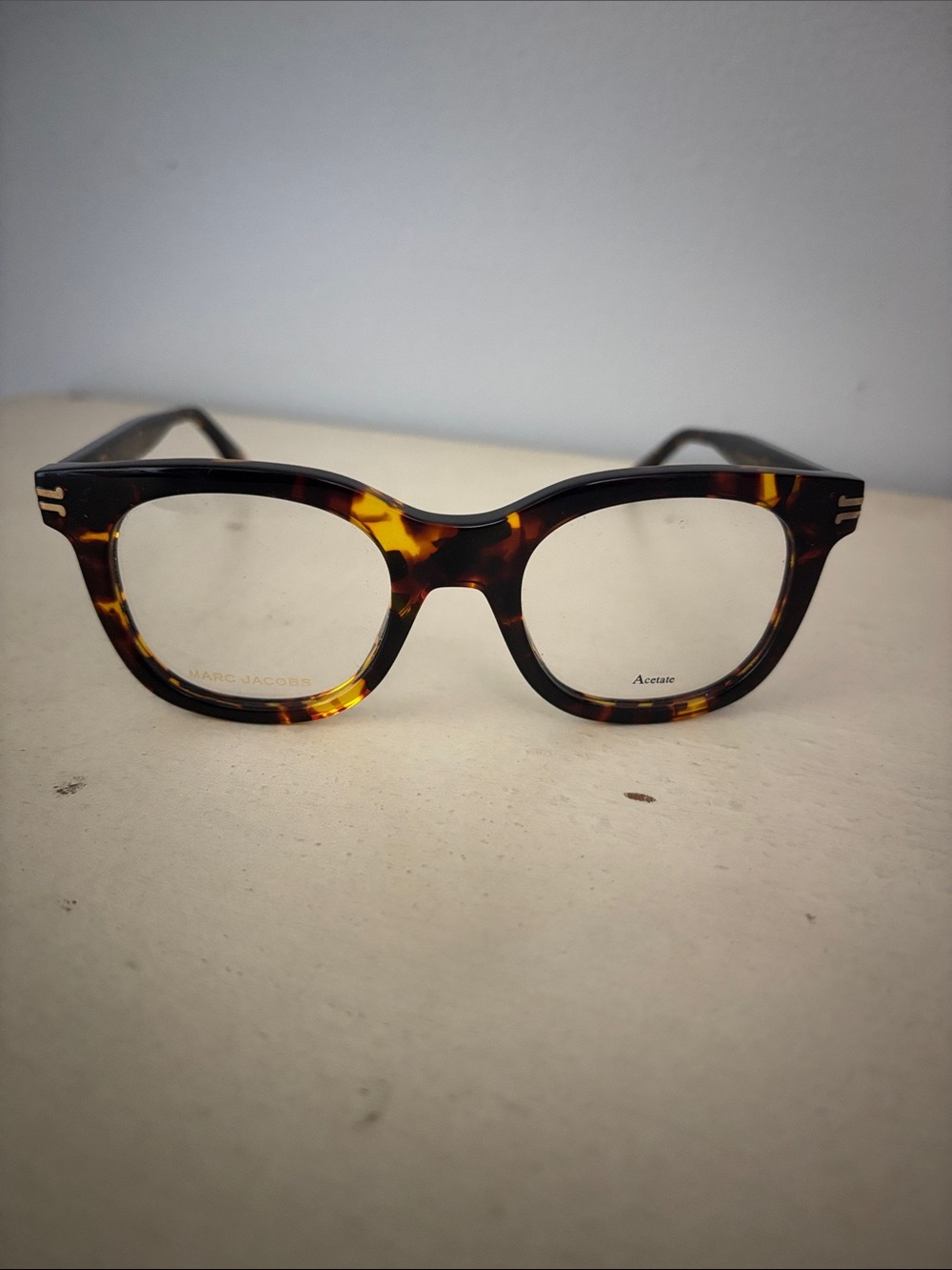 Marc Jacobs Women's Tortoiseshell Acetate Eyeglass Frames - Tortoise